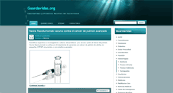 Desktop Screenshot of guardavidas.org