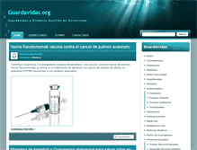 Tablet Screenshot of guardavidas.org